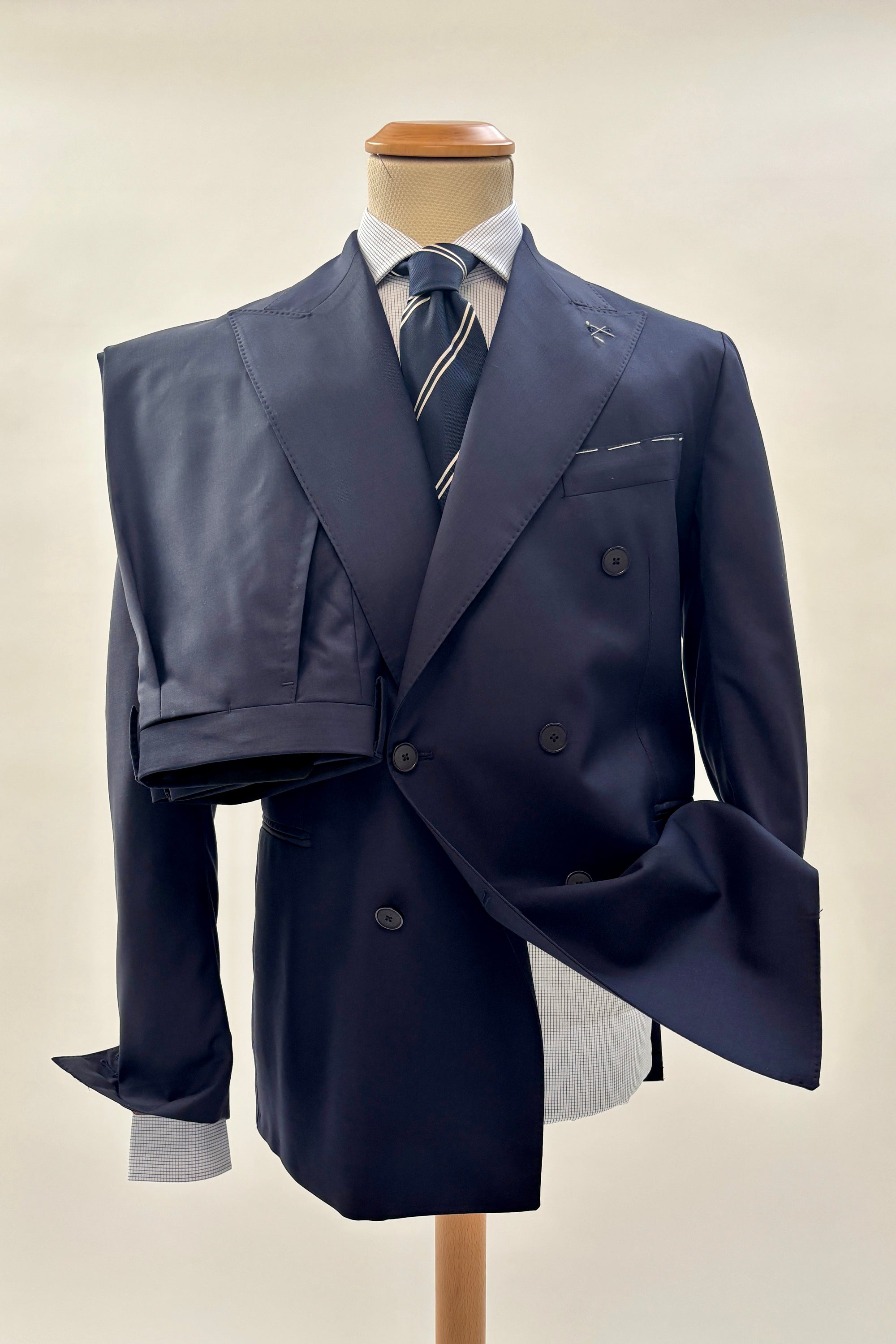 ABITO DOPPIOPETTO SARTORIALE BLU NAVY
