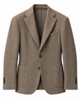 Giacca monopetto uomo Ugo Famà beige - dettaglio