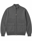 Cardigan zip uomo Ugo Famà - dettaglio 4
