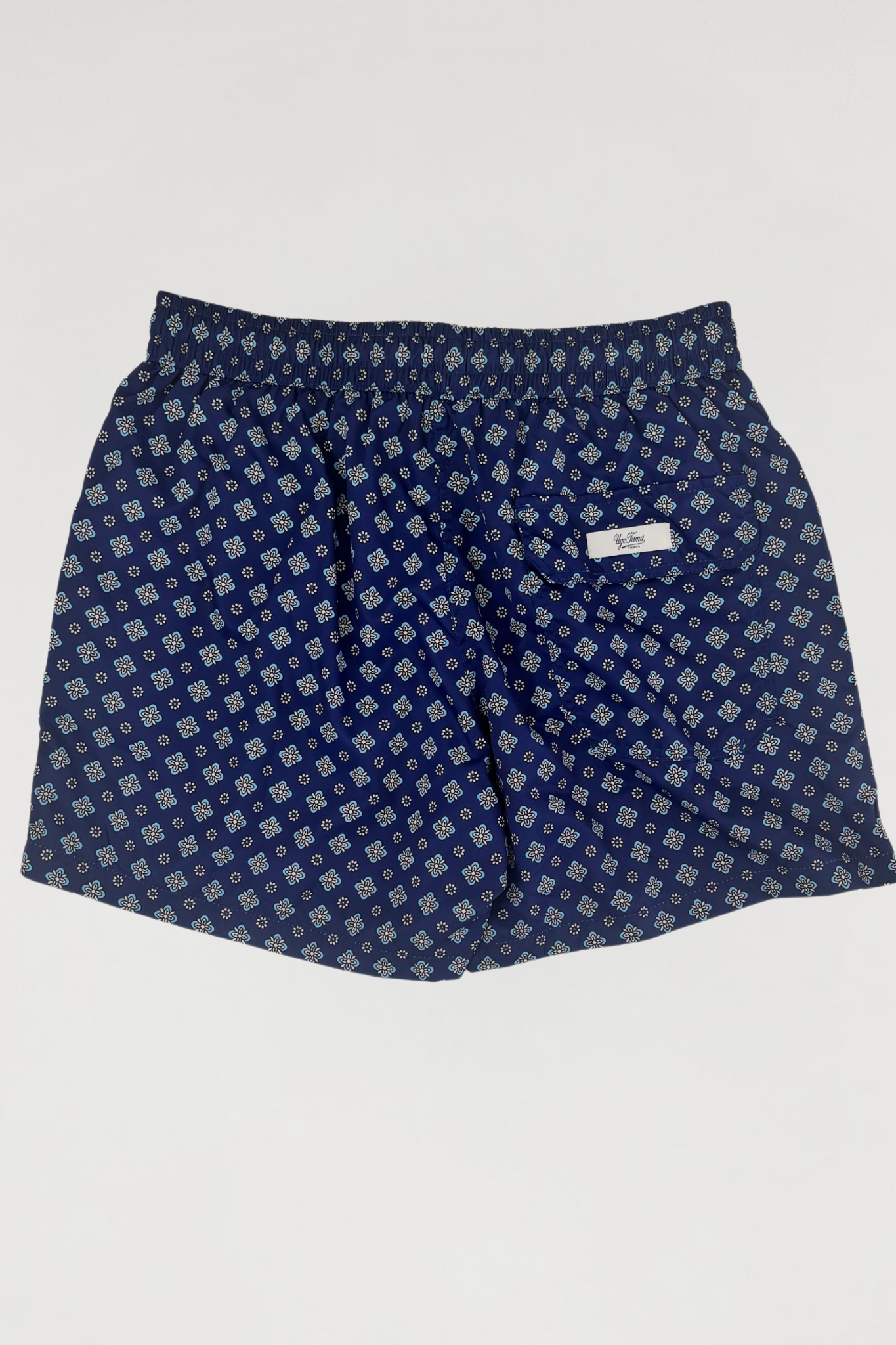 COSTUME MARE FIORE BLU SCURO