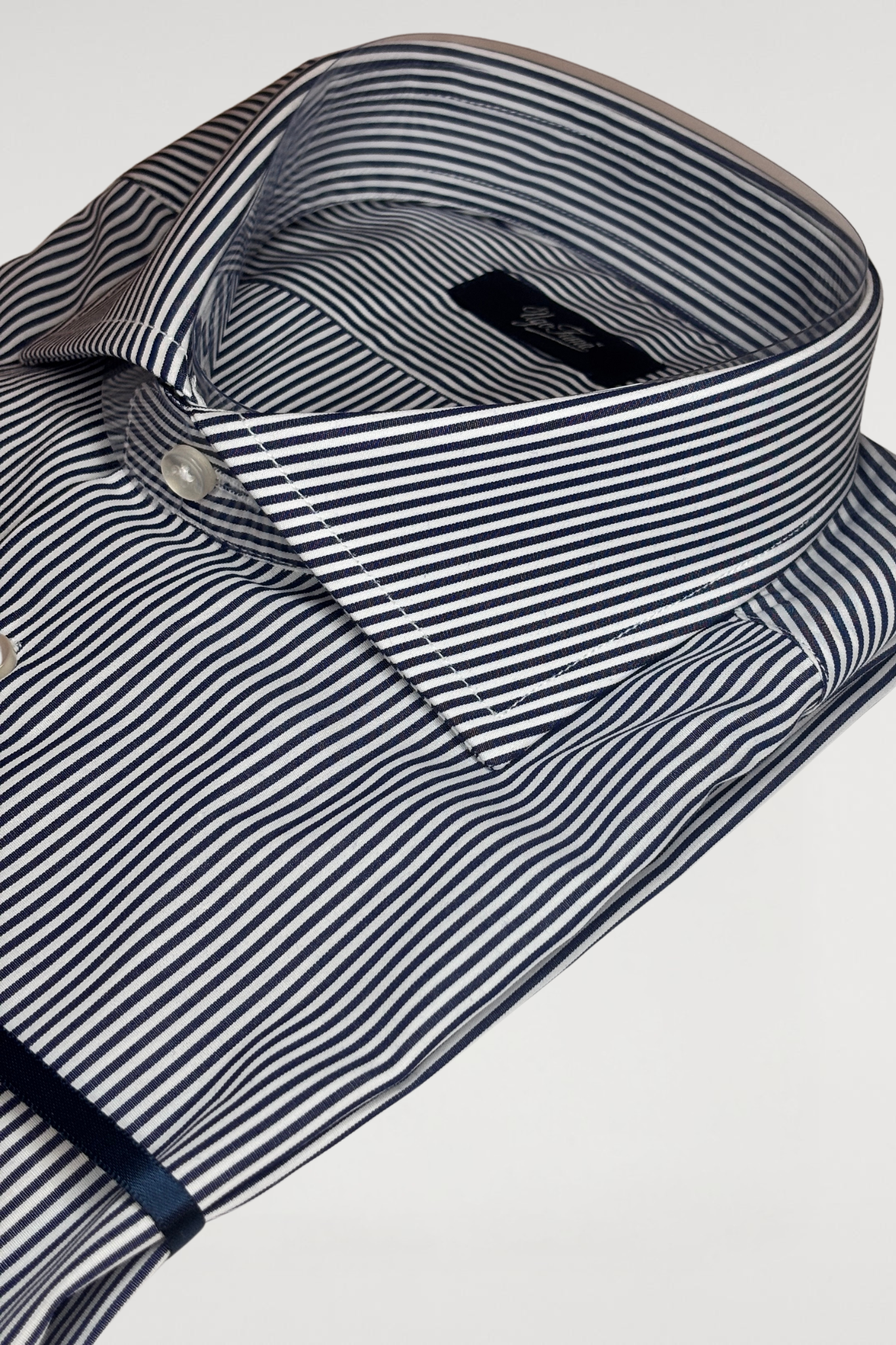 CAMICIA A RIGHE BLU STRETTE