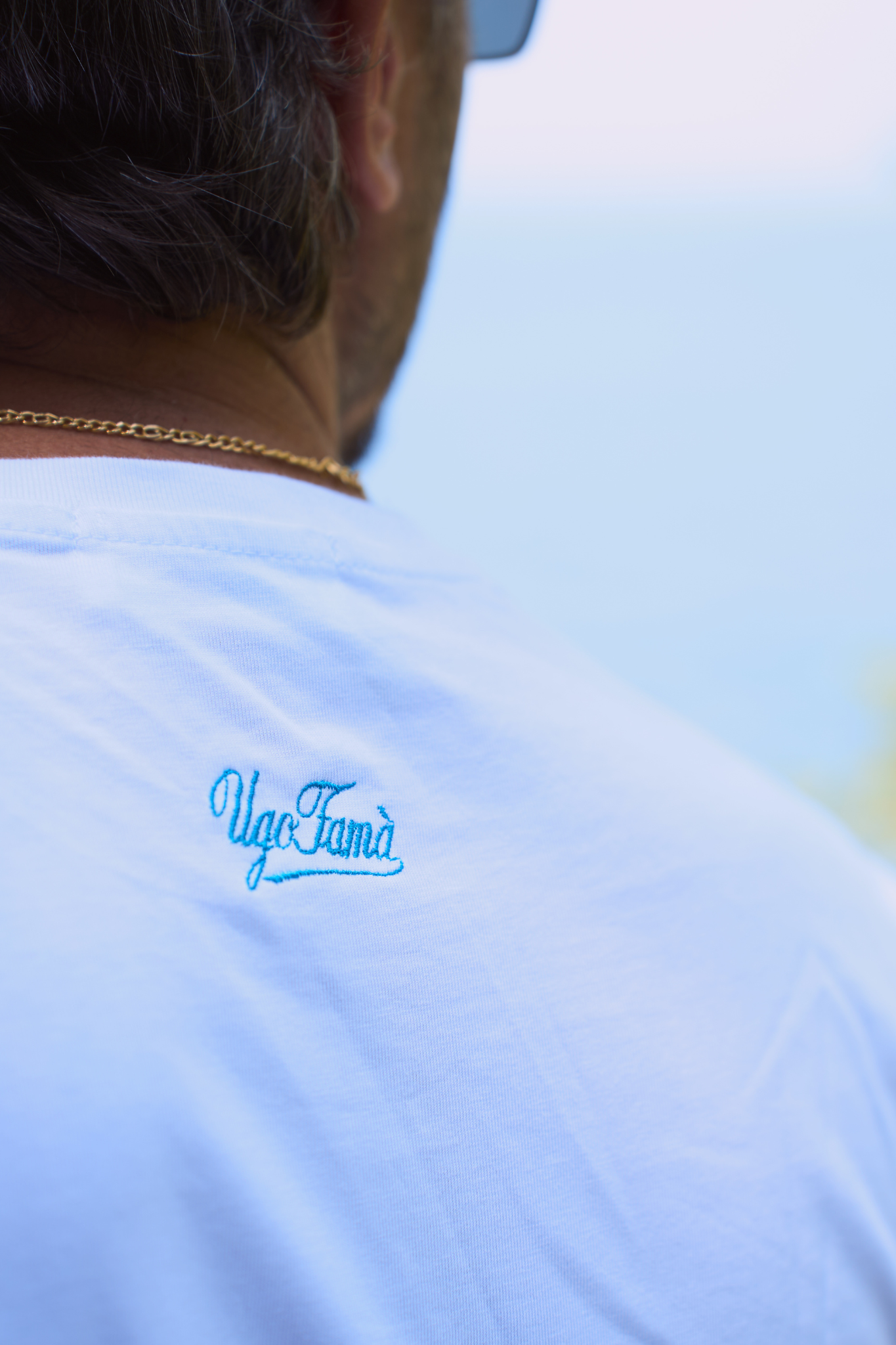 T-SHIRT RICAMATA "CAPRI BEACH CLUB"