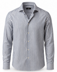 LAMPEDUSA - CAMICIA RIGATA COTONE E LINO