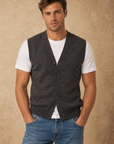 GILET CON BOTTONI