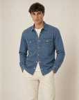 CAMICIA DI JEANS WESTERN