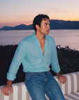 RAVELLO - CAMICIA MISTO LINO COTONE