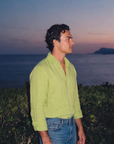 RAVELLO - CAMICIA MISTO LINO COTONE