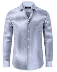 LAMPEDUSA - CAMICIA RIGATA COTONE E LINO