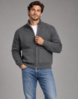 Cardigan zip uomo Ugo Famà - dettaglio 3