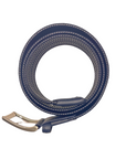 CINTURA IN PELLE BLU