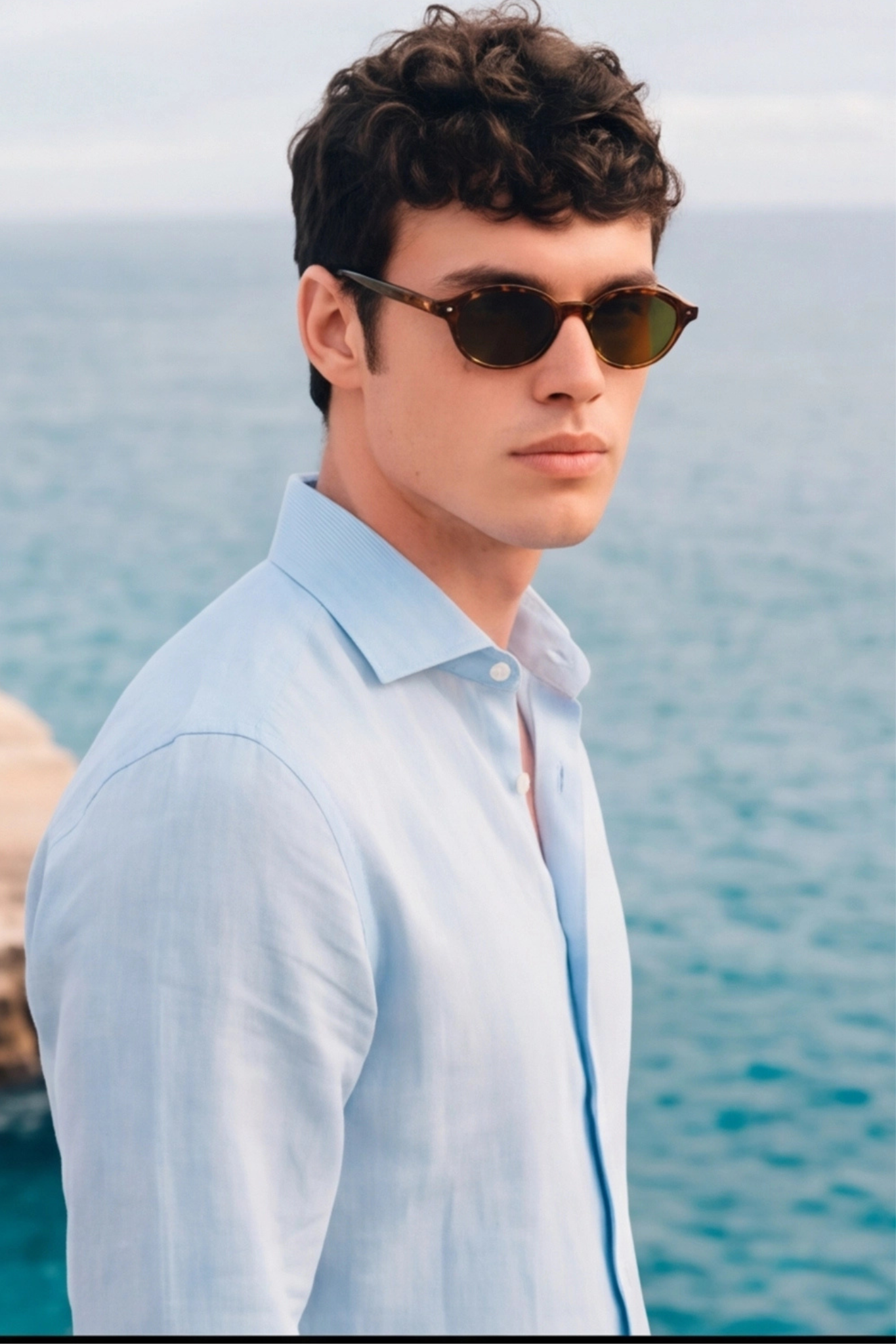AMALFI - CAMICIA 100% LINO
