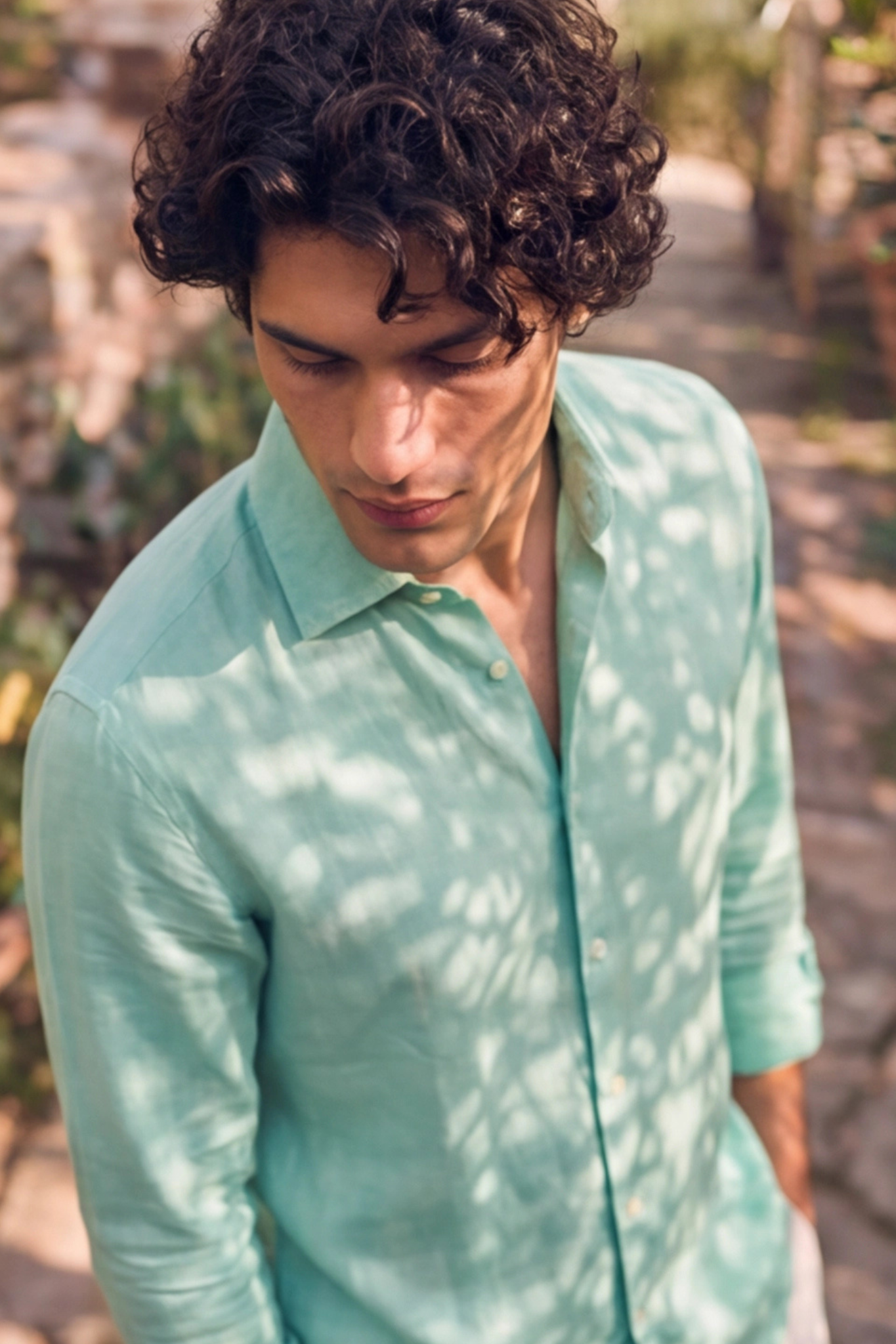 AMALFI - CAMICIA 100% LINO