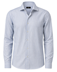 LAMPEDUSA - CAMICIA RIGATA COTONE E LINO