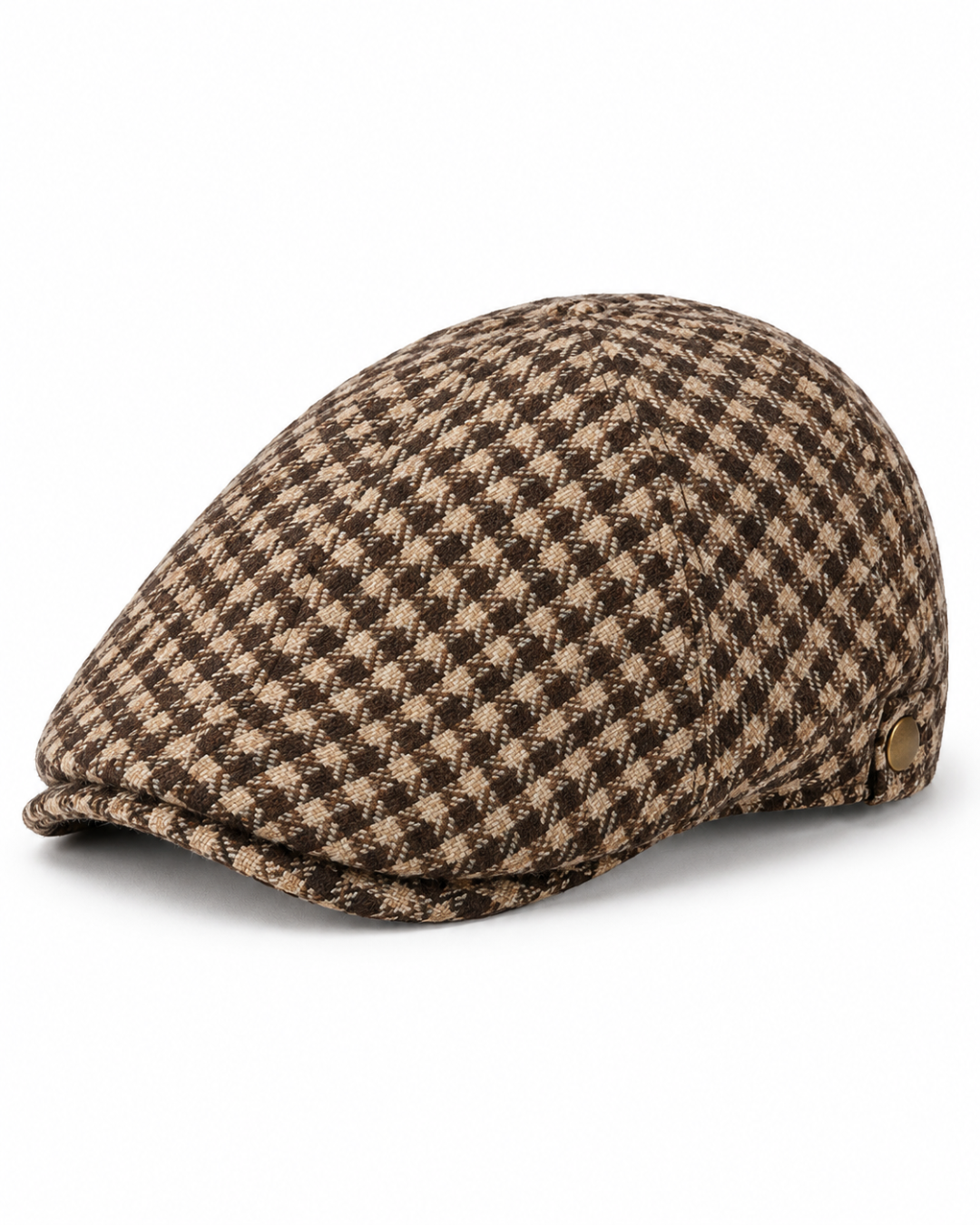 Coppola classica uomo Ugo Famà beige - dettaglio