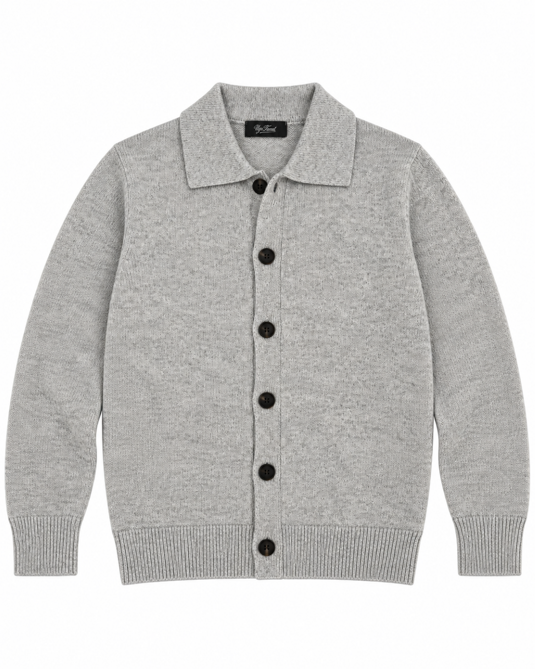 Cardigan lana con bottoni uomo Ugo Famà - dettaglio 2