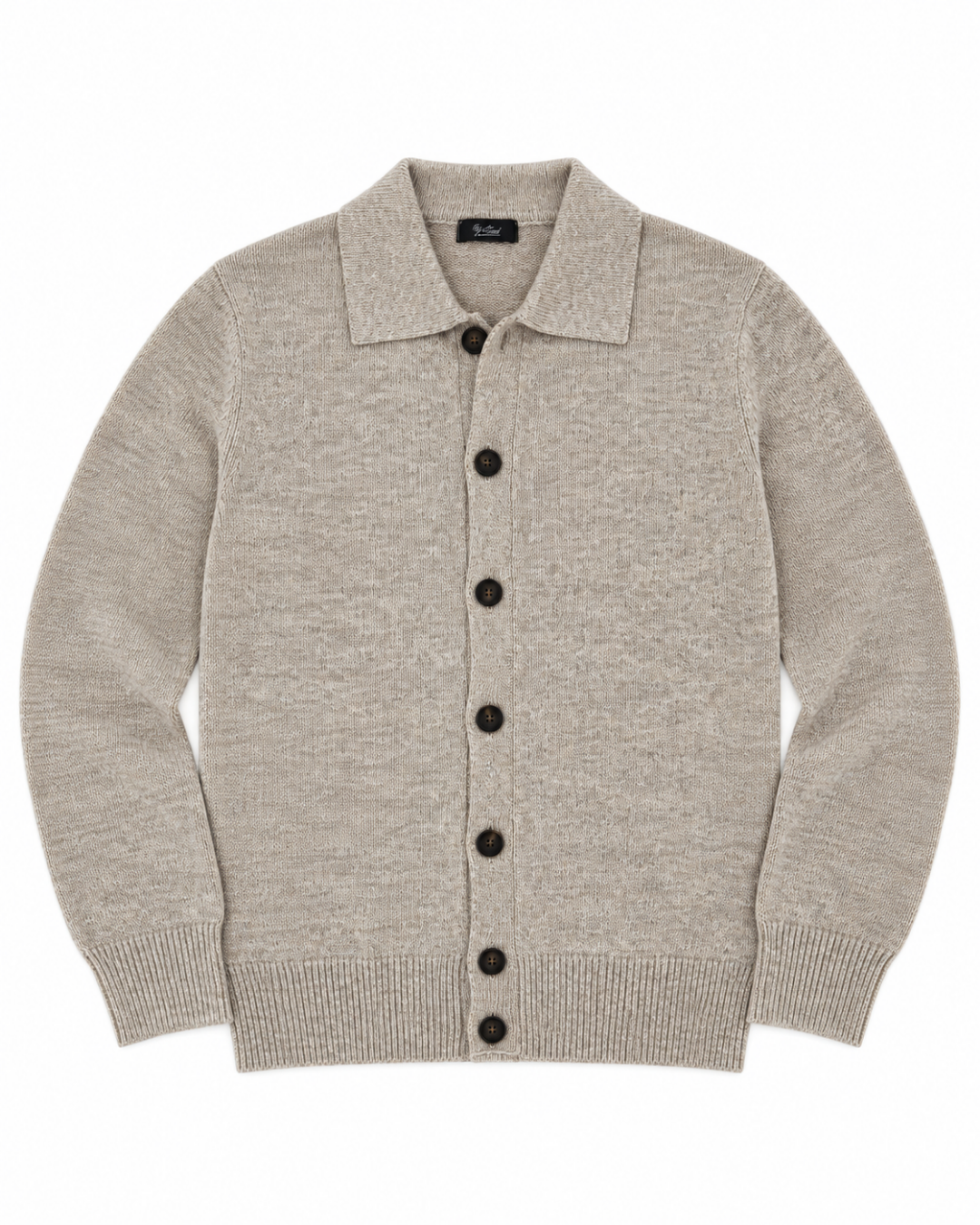 Cardigan lana con bottoni uomo Ugo Famà - dettaglio 4