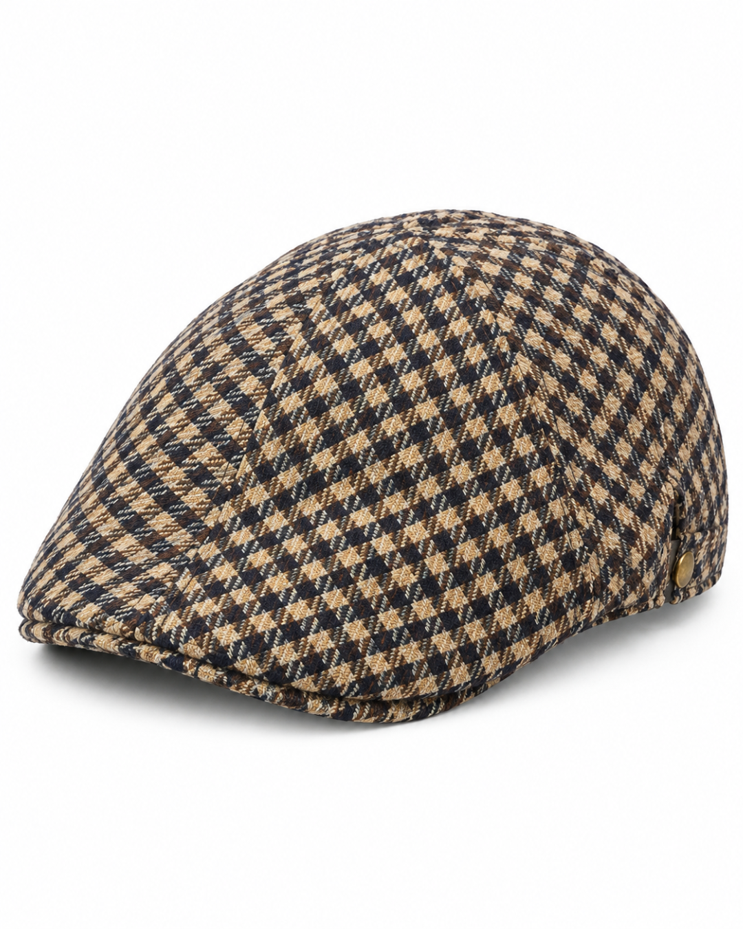 Coppola classica uomo Ugo Famà verde - dettaglio