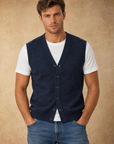 GILET CON BOTTONI