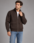 Cardigan zip uomo Ugo Famà - dettaglio 1