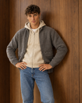 GIACCA ZIP CON TASCONI
