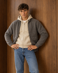 GIACCA ZIP CON TASCONI