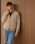 GIACCA ZIP CON TASCONI