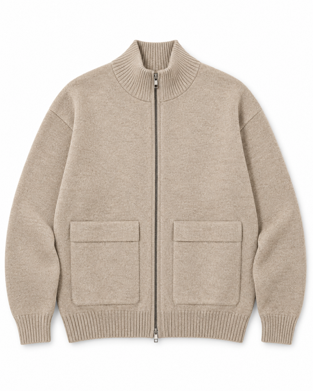Cardigan zip uomo Ugo Famà - dettaglio 6