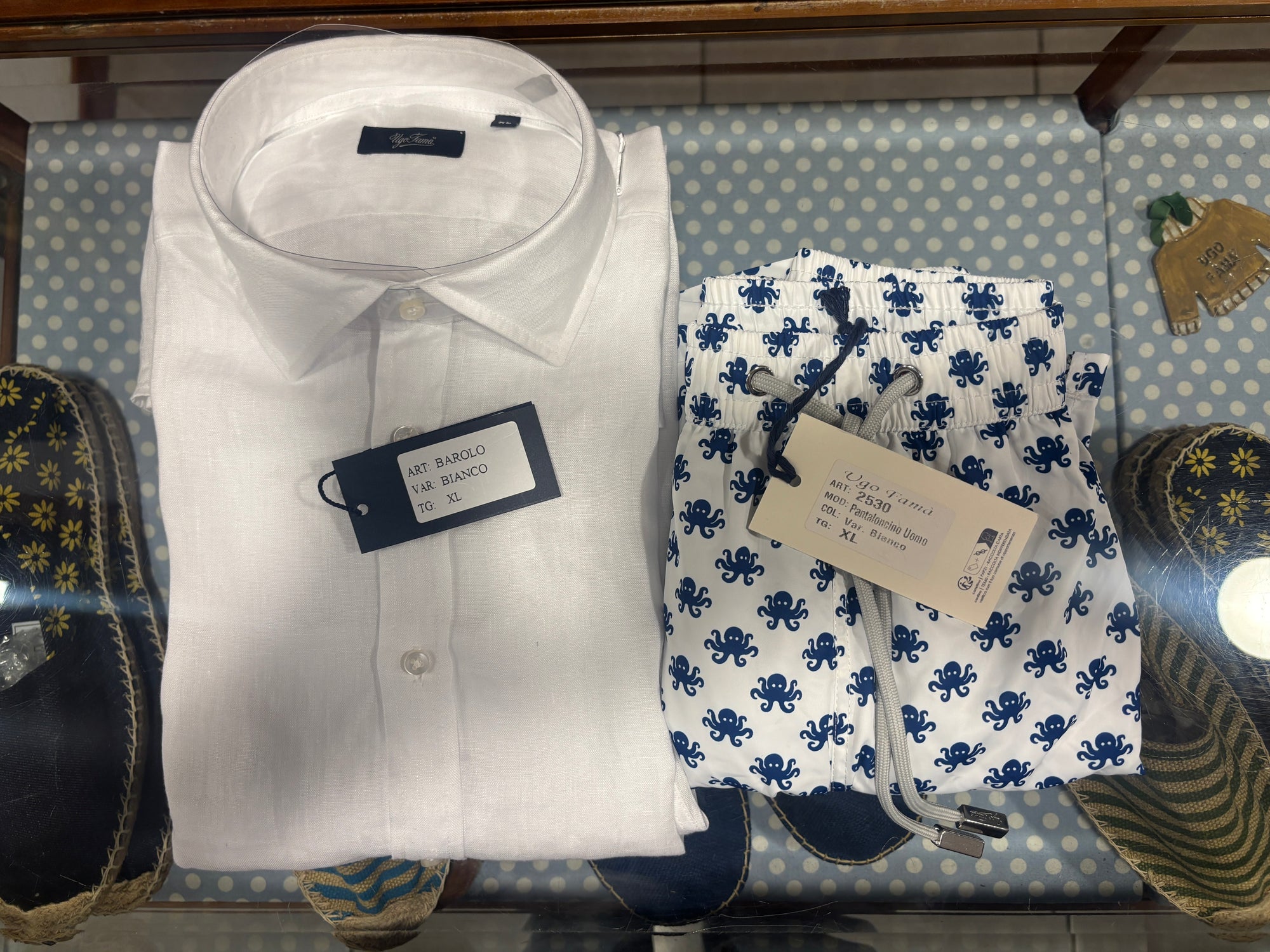 ALEXANDER - SIM SUIT &amp; LINEN SHIRT
